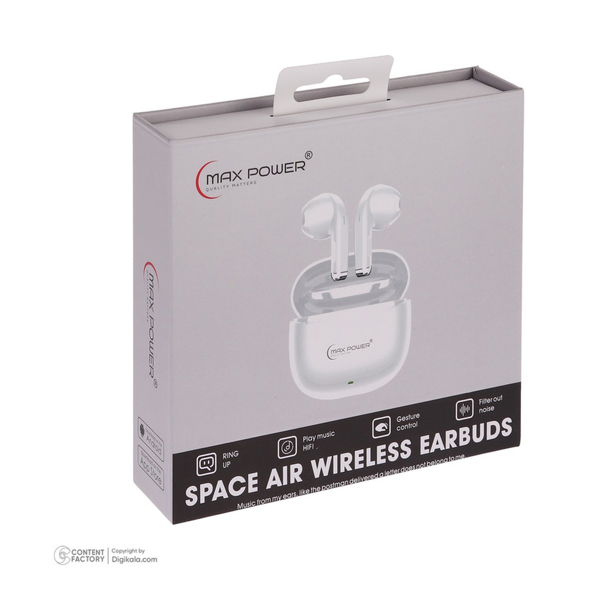 هدفون بلوتوثی مکس پاور مدل Space Air - تصویر 7