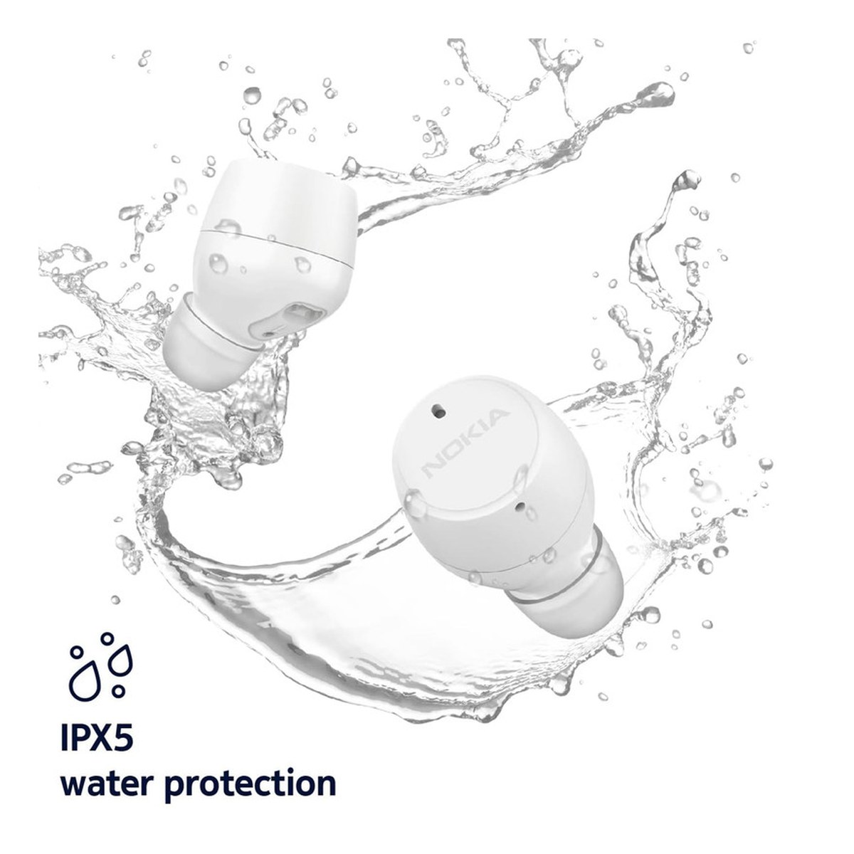 هدفون بلوتوثی نوکیا مدل TWS-521 WH - تصویر 6